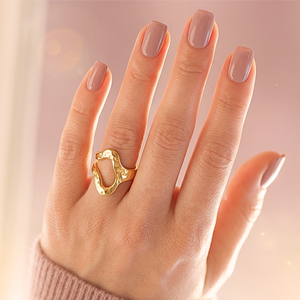 Cappuccino - Soft Gel Press Ons (Short Square)