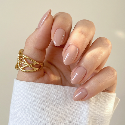 The Naked Truth - Soft Gel Press Ons (Extra Short Natural)