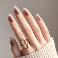 Power Move- Soft Gel Press Ons (Short Almond)