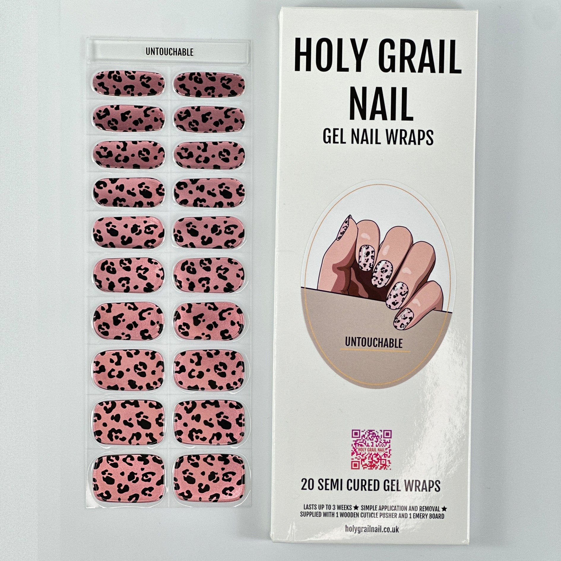 Holy Grail Nail Semi-Cured Gels Untouchable - Gels