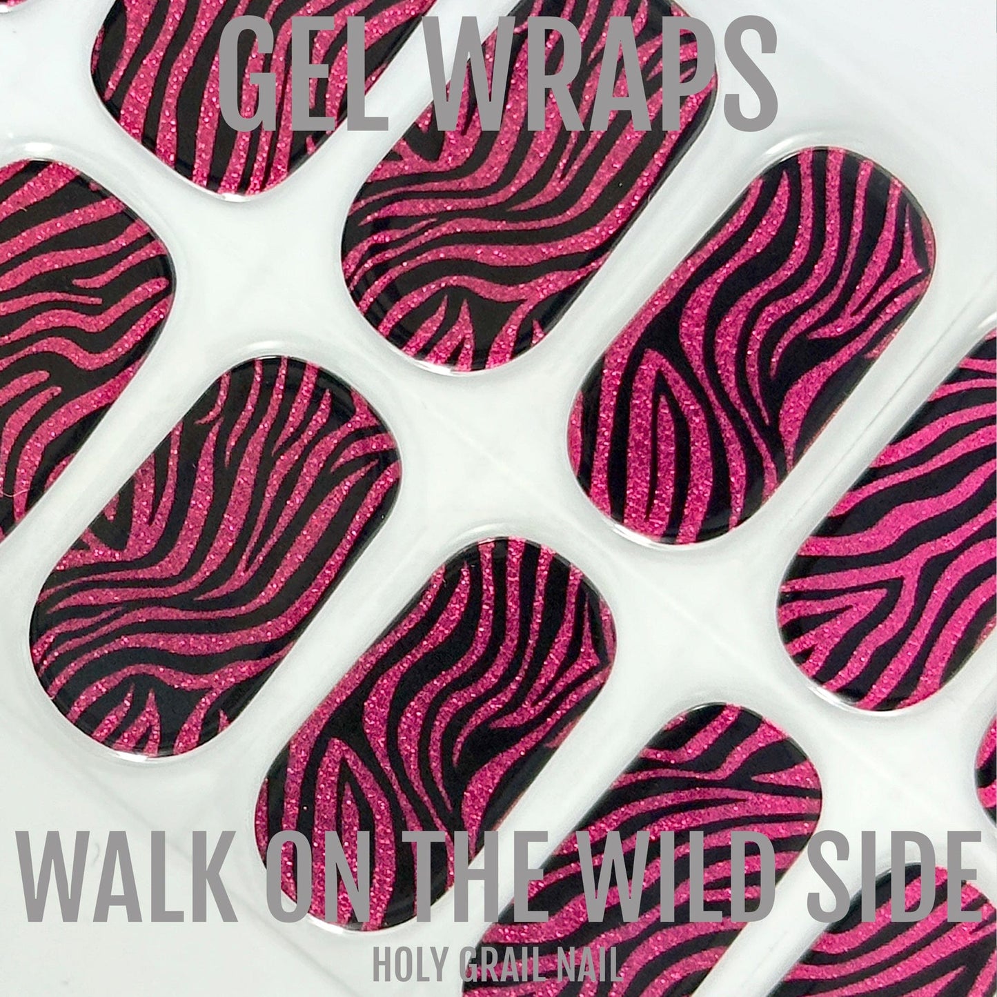 Holy Grail Nail Semi-Cured Gels Walk on the Wild Side - Gels