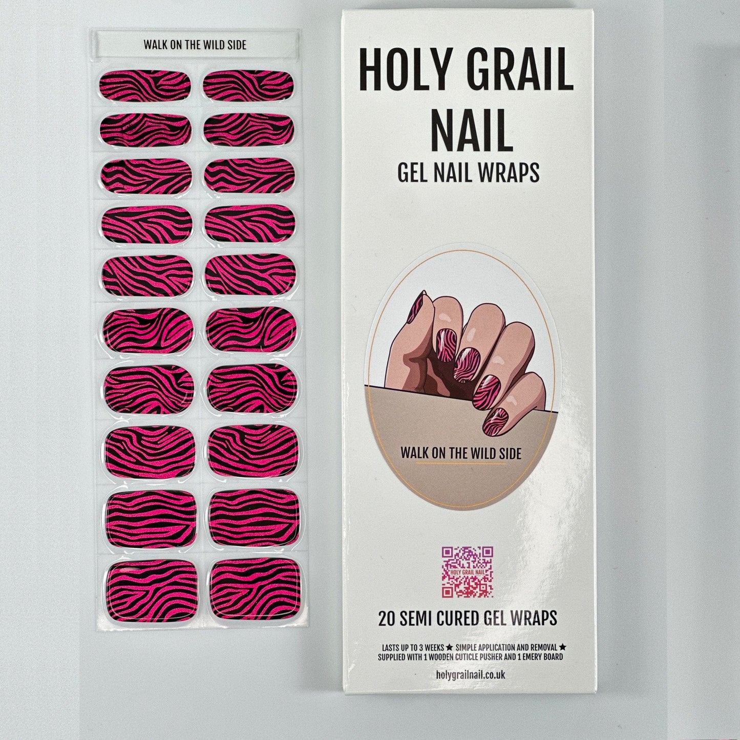 Holy Grail Nail Semi-Cured Gels Walk on the Wild Side - Gels