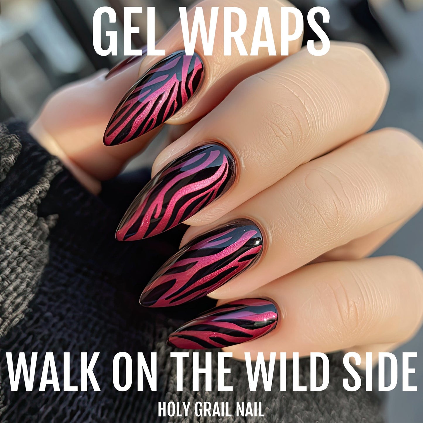 Holy Grail Nail Semi-Cured Gels Walk on the Wild Side - Gels