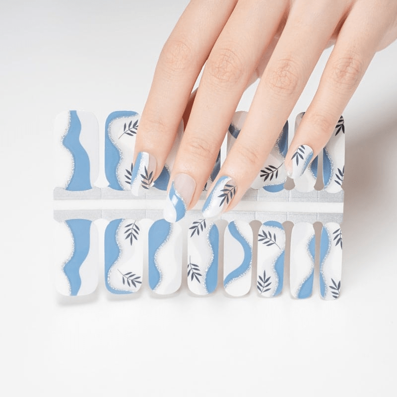 Holy Grail Nail Non-UV Nail Wraps Fern Magic (Transparent) - Holy Classics (Non-UV Nail Wraps)