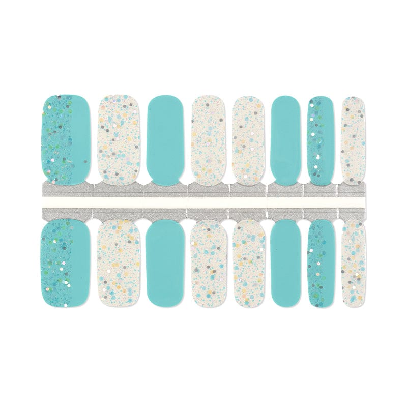 Holy Grail Nail Non-UV Nail Wraps Azure and Ice - Holy Classics (Non-UV Nail Wraps)