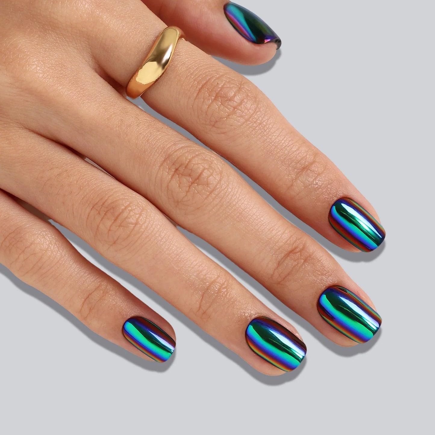 After Hours - Soft Gel Press Ons (Short Square)