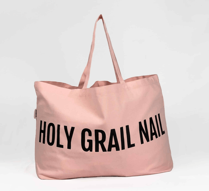 Holy Grail Nail Accessories Holy Grail Nail Canvas Tote Bag - Pink