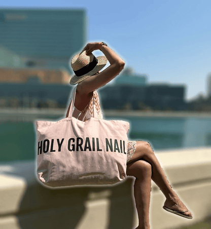 Holy Grail Nail Accessories Holy Grail Nail Canvas Tote Bag - Pink