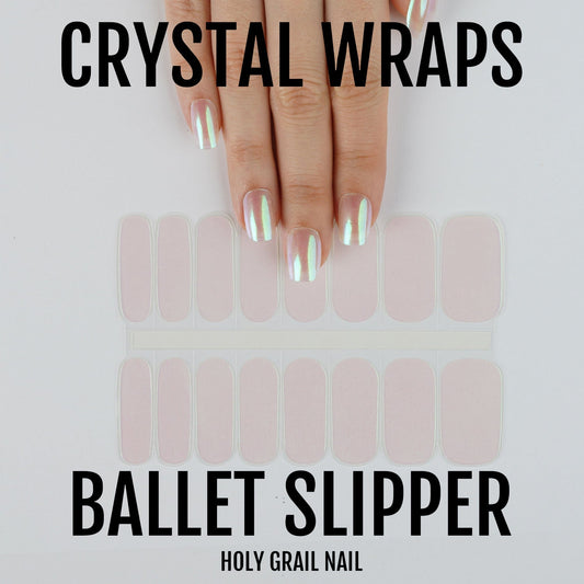 Holy Grail Nail Crystal Ballet Slipper - Crystal Wraps