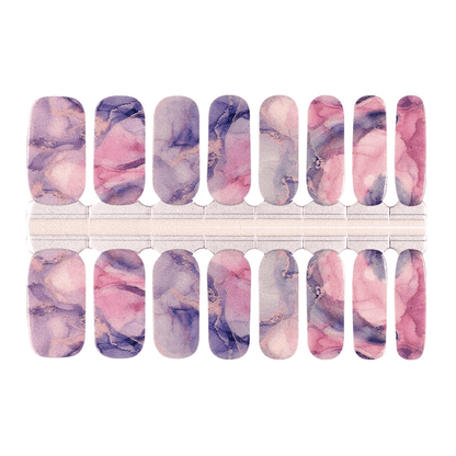 Holy Grail Nail Crystal Blue Pinkstone - Holy Classics (Non-UV Nail Wraps)