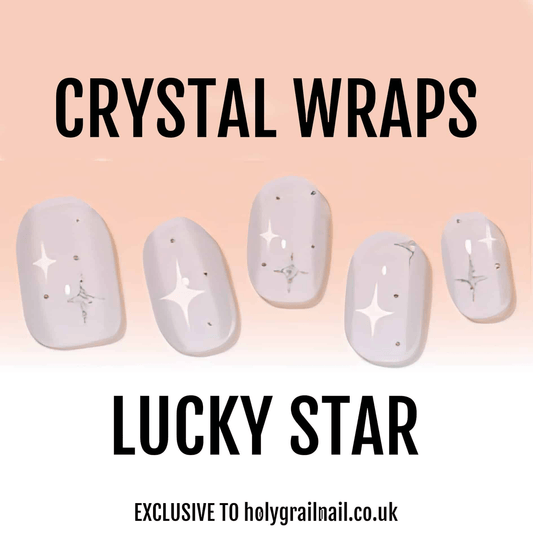 Holy Grail Nail Crystal Lucky Star (Sheer) - Crystal Wraps