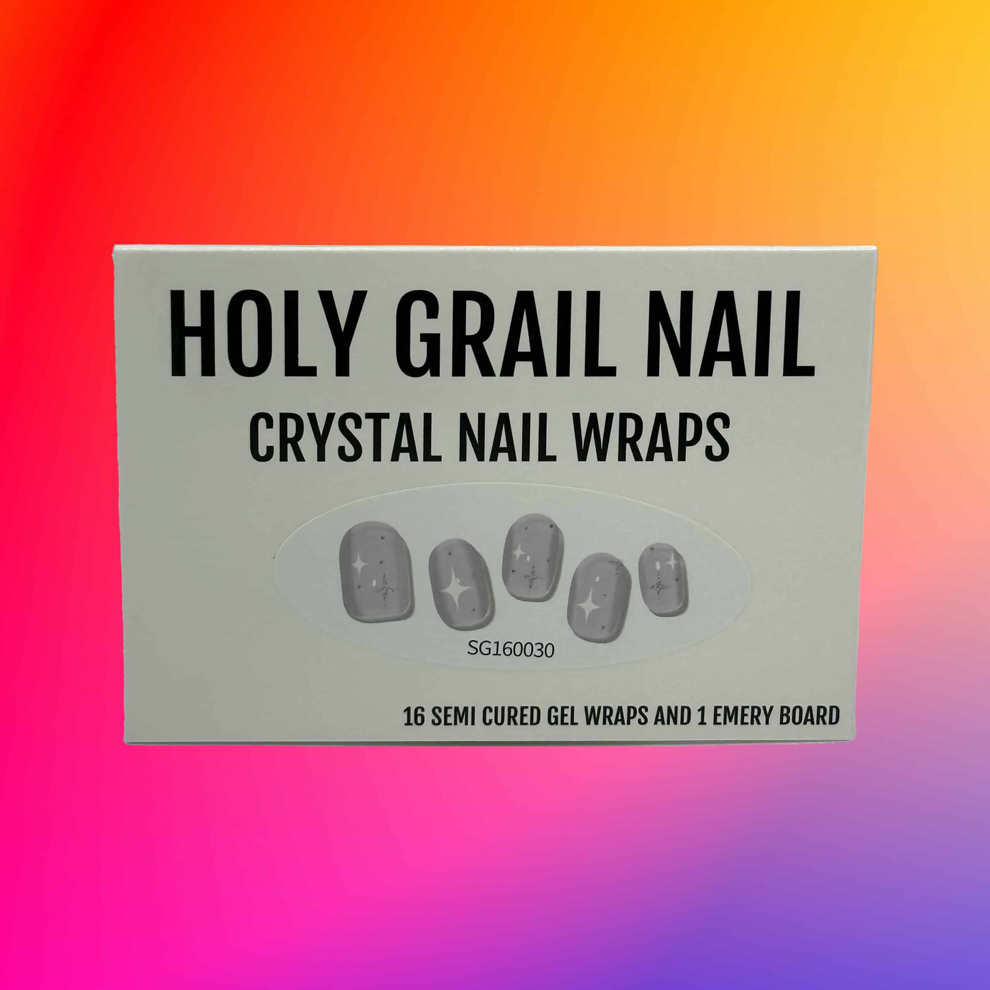 Holy Grail Nail Crystal Lucky Star (Sheer) - Crystal Wraps