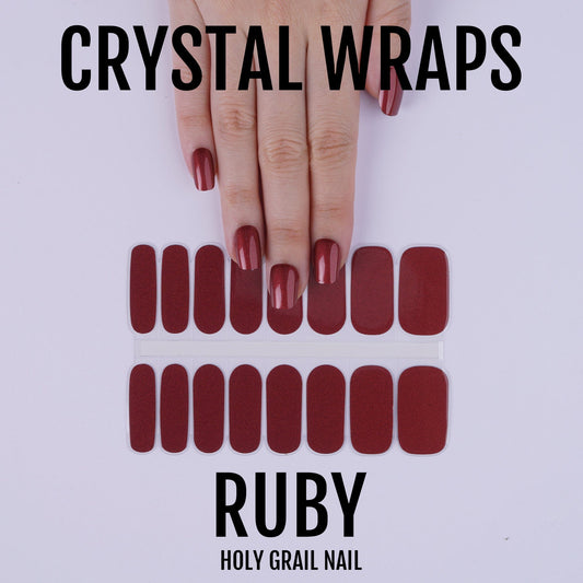 Holy Grail Nail Crystal Ruby - Crystal Wraps