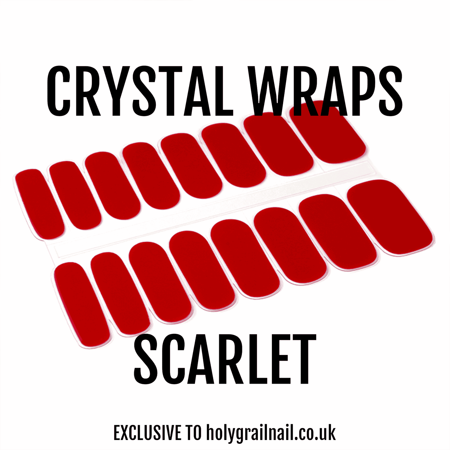 Holy Grail Nail Crystal Scarlet - Crystal Wraps