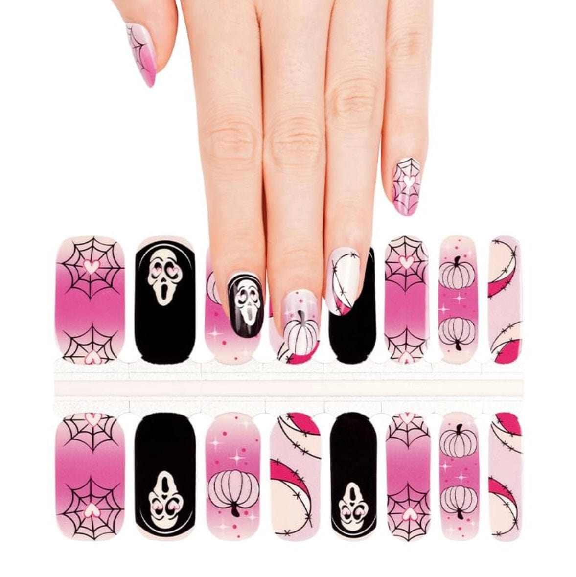 HOLY GRAIL NAIL Gory Story (Glow in the Dark)- Holy Classics (Non-UV Nail Wraps)