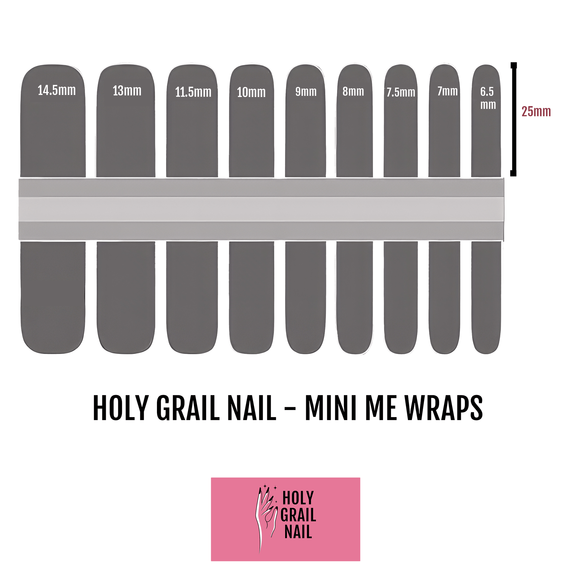 Holy Grail Nail Mini Me (Kids Nail Wraps) Butterfly Mania (Kids) - Kids Wraps - Mini Me by Holy Grail Nail