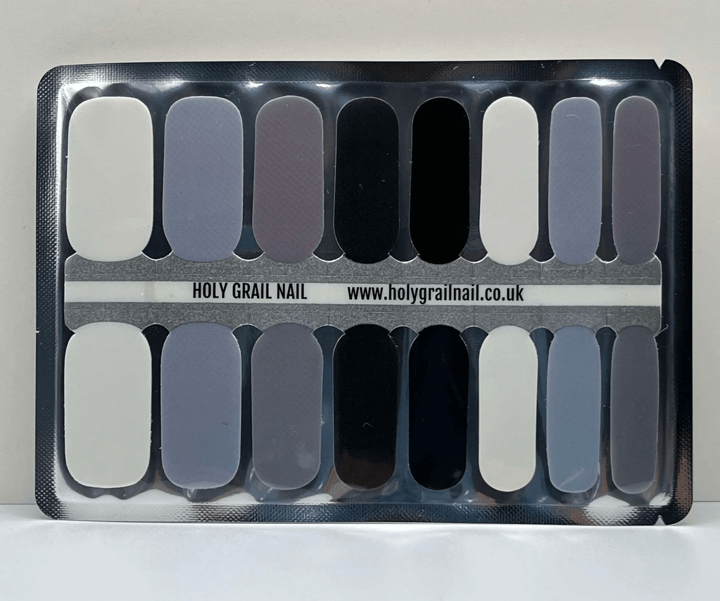 Holy Grail Nail Non-UV Nail Wraps 50 Shades of Grey - Holy Classics (Non-UV Nail Wraps)