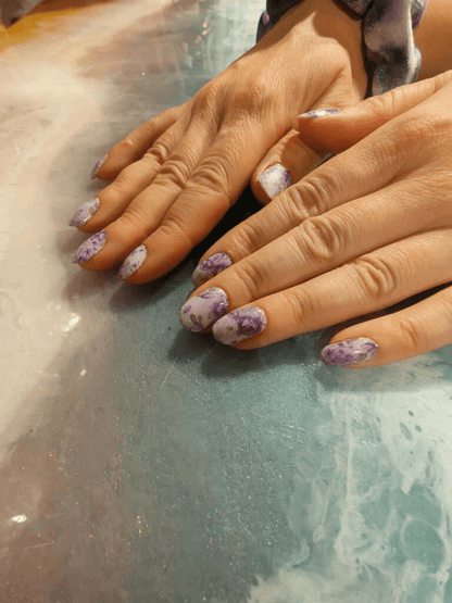 Holy Grail Nail Non-UV Nail Wraps A Rose by Any Other Name - Wide Fit Wrap (22 Piece)