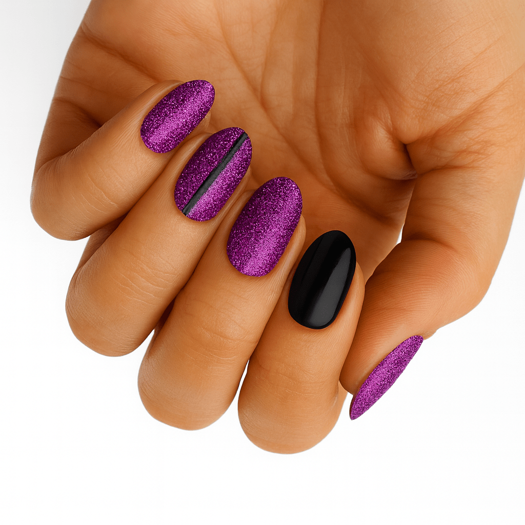 Holy Grail Nail Non-UV Nail Wraps Accent Purple - Holy Classics (Non-UV Nail Wraps)