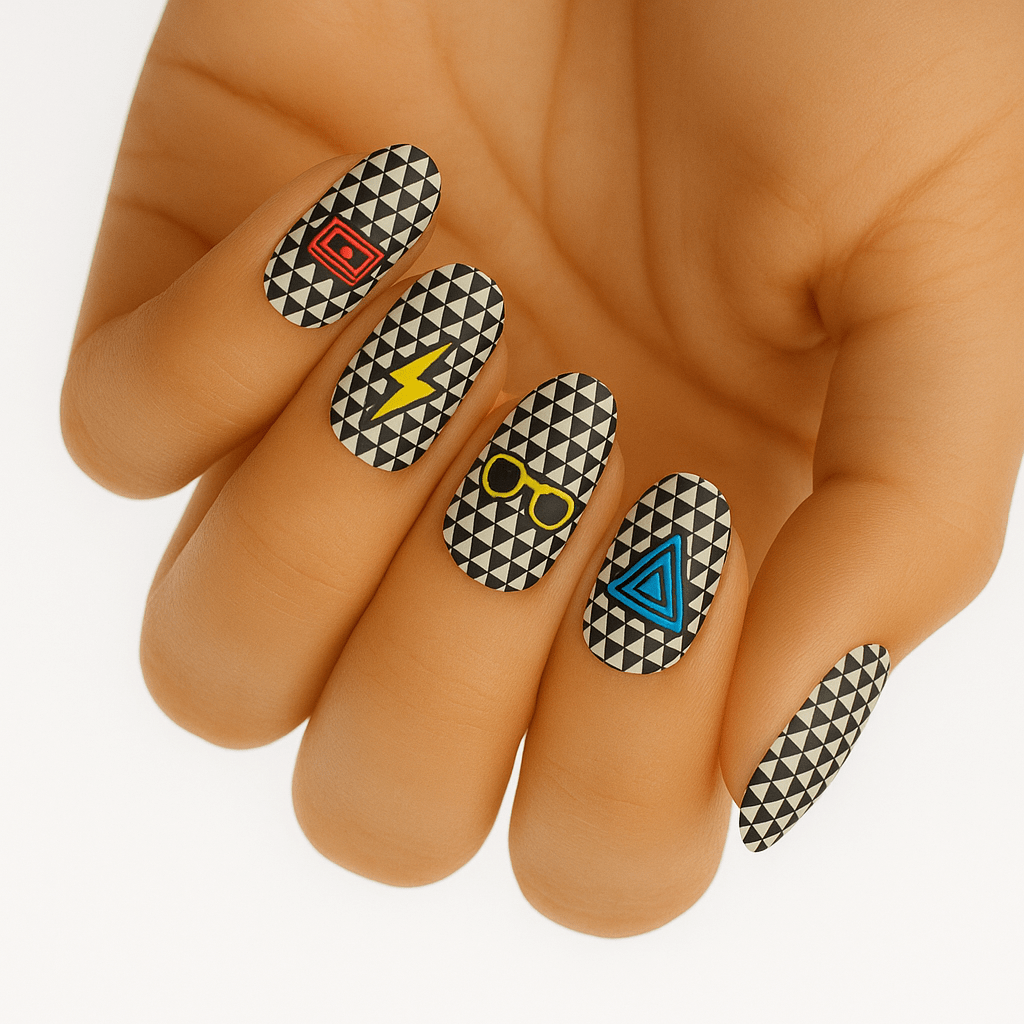 Holy Grail Nail Non-UV Nail Wraps Acceptable in the 80's - Holy Classics (Non-UV Nail Wraps)