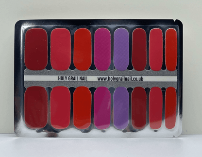 Holy Grail Nail Non-UV Nail Wraps All The Berries - Holy Classics (Non-UV Nail Wraps)