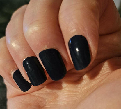 Holy Grail Nail Non-UV Nail Wraps Almost Night - Wide Fit Wrap (20 Piece)