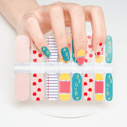 Holy Grail Nail Non-UV Nail Wraps Apple For Teacher - Holy Classics (Non-UV Nail Wraps)