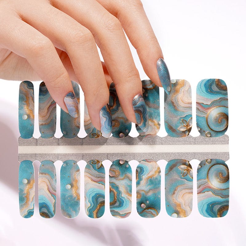 Holy Grail Nail Non-UV Nail Wraps Aqua Alchemy - Holy Classics (Non-UV Nail Wraps)