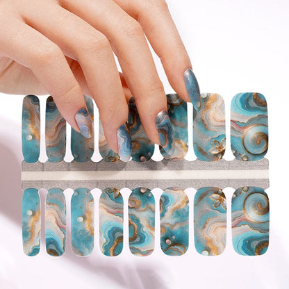 Holy Grail Nail Non-UV Nail Wraps Aqua Alchemy - Holy Classics (Non-UV Nail Wraps)