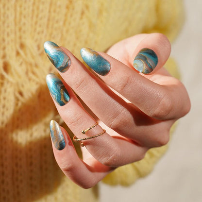 Holy Grail Nail Non-UV Nail Wraps Aqua Alchemy - Holy Classics (Non-UV Nail Wraps)