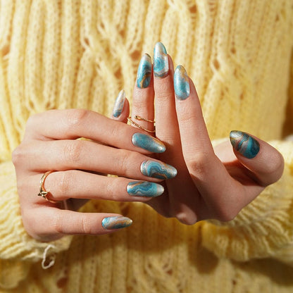 Holy Grail Nail Non-UV Nail Wraps Aqua Alchemy - Holy Classics (Non-UV Nail Wraps)