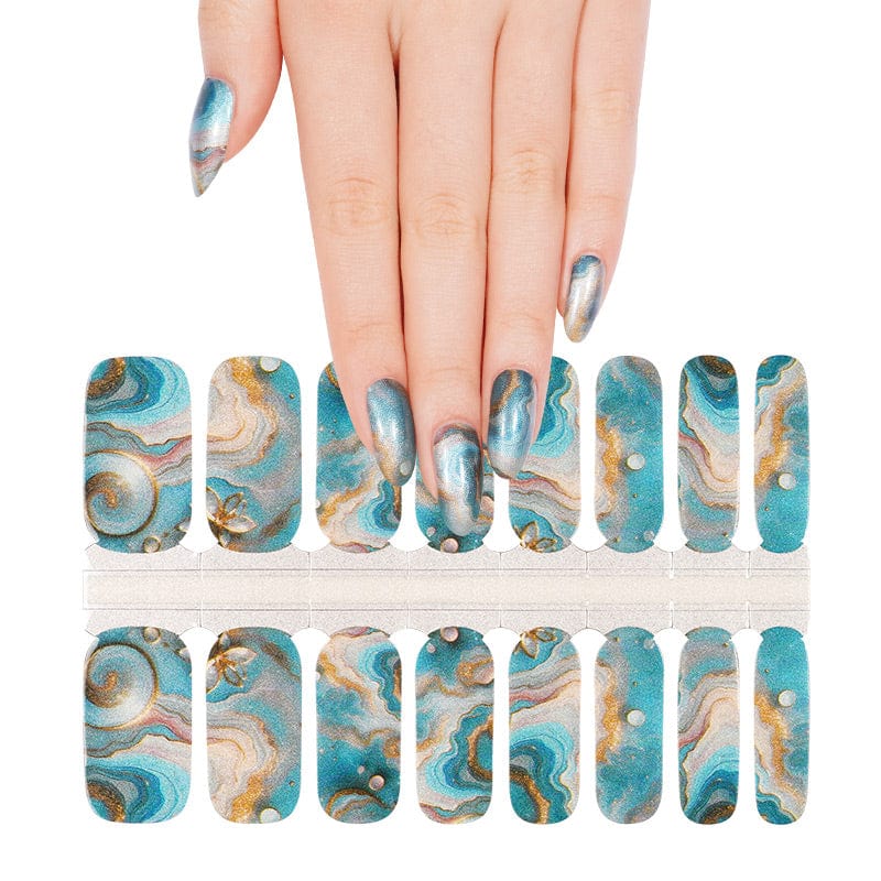 Holy Grail Nail Non-UV Nail Wraps Aqua Alchemy - Holy Classics (Non-UV Nail Wraps)