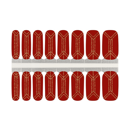 Holy Grail Nail Non-UV Nail Wraps Arrow to the Heart (Glitter) - Holy Classics (Non-UV Nail Wraps)