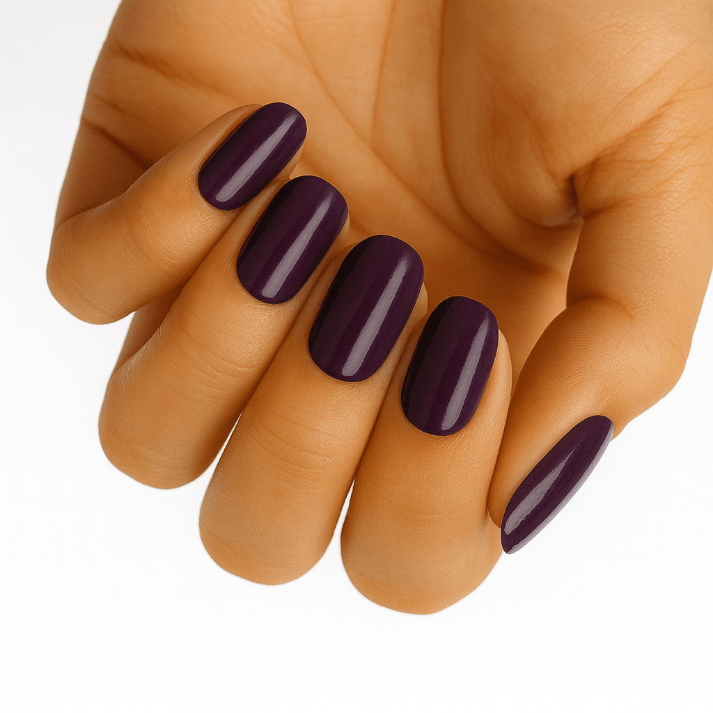 Holy Grail Nail Non-UV Nail Wraps Aubergine - Holy Classics (Non-UV Nail Wraps)