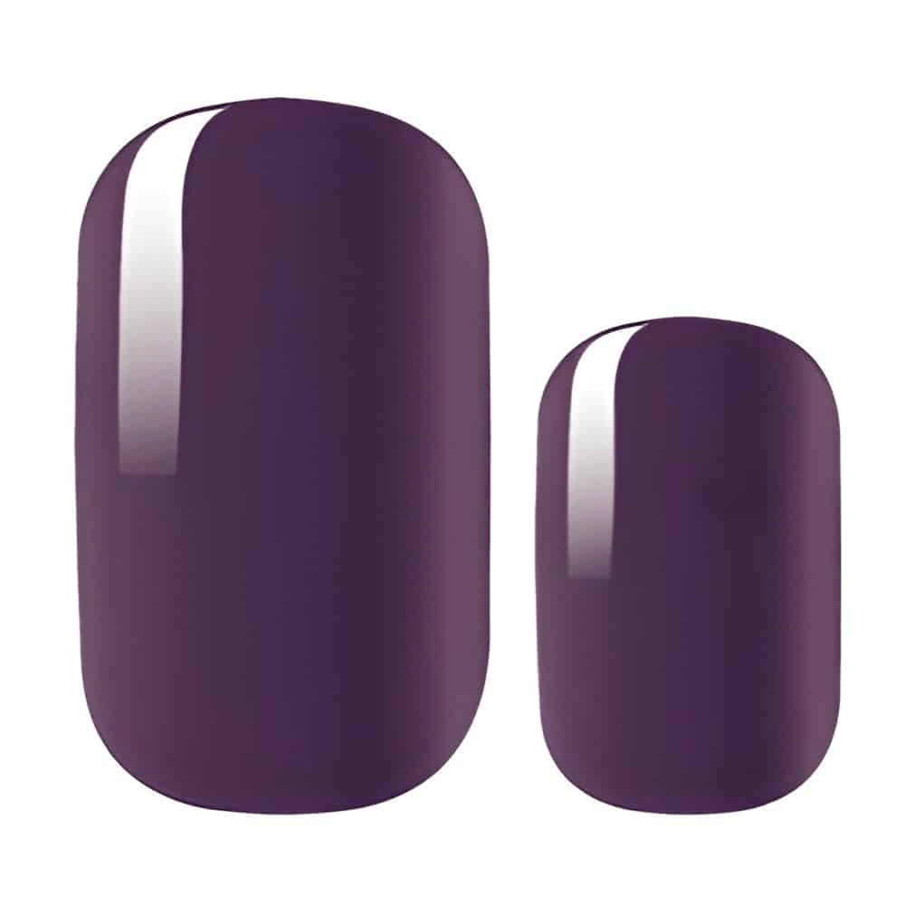 Holy Grail Nail Non-UV Nail Wraps Aubergine - Holy Classics (Non-UV Nail Wraps)