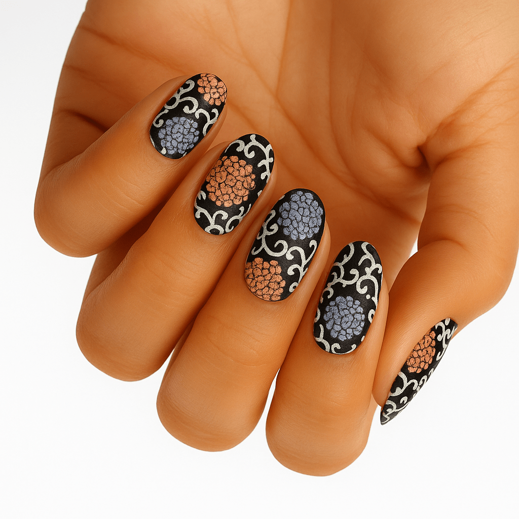 Holy Grail Nail Non-UV Nail Wraps Back to Black - Holy Classics (Non-UV Nail Wraps)