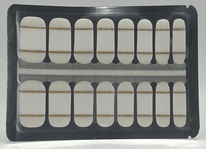 Holy Grail Nail Non-UV Nail Wraps Band of Gold (Part Transparent)- Holy Classics (Non-UV Nail Wraps)