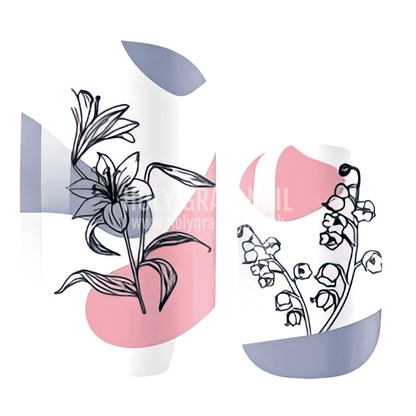 Holy Grail Nail Non-UV Nail Wraps Bergamot - Holy Classics (Non-UV Nail Wraps)