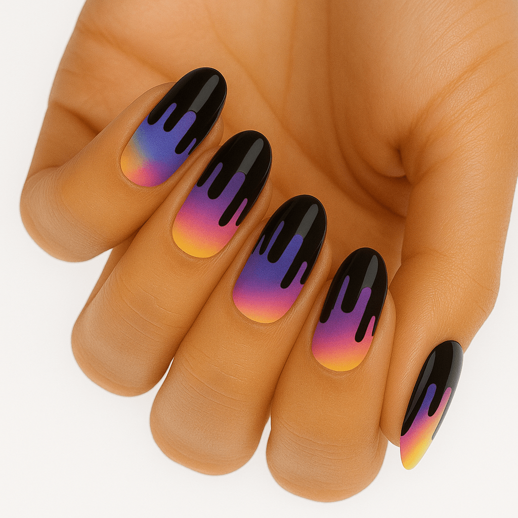 Holy Grail Nail Non-UV Nail Wraps Big City Lights - Holy Classics (Non-UV Nail Wraps)