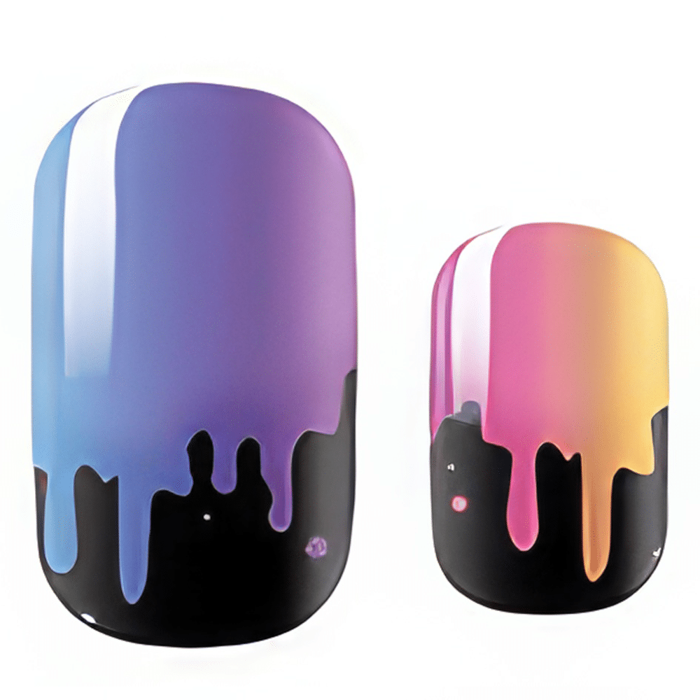 Holy Grail Nail Non-UV Nail Wraps Big City Lights - Holy Classics (Non-UV Nail Wraps)