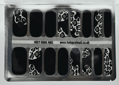 Holy Grail Nail Non-UV Nail Wraps Black Panther (matte) - Holy Classics (Non-UV Nail Wraps)