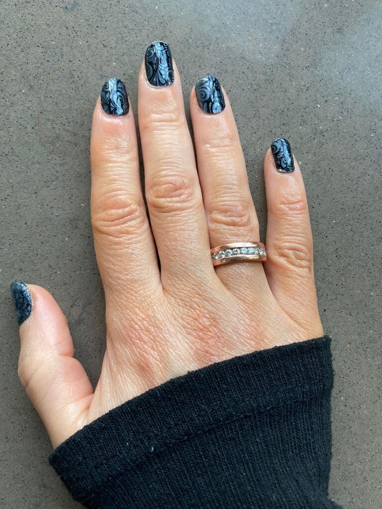 Holy Grail Nail Non-UV Nail Wraps Blackbird - Holy Classics (Non-UV Nail Wraps)