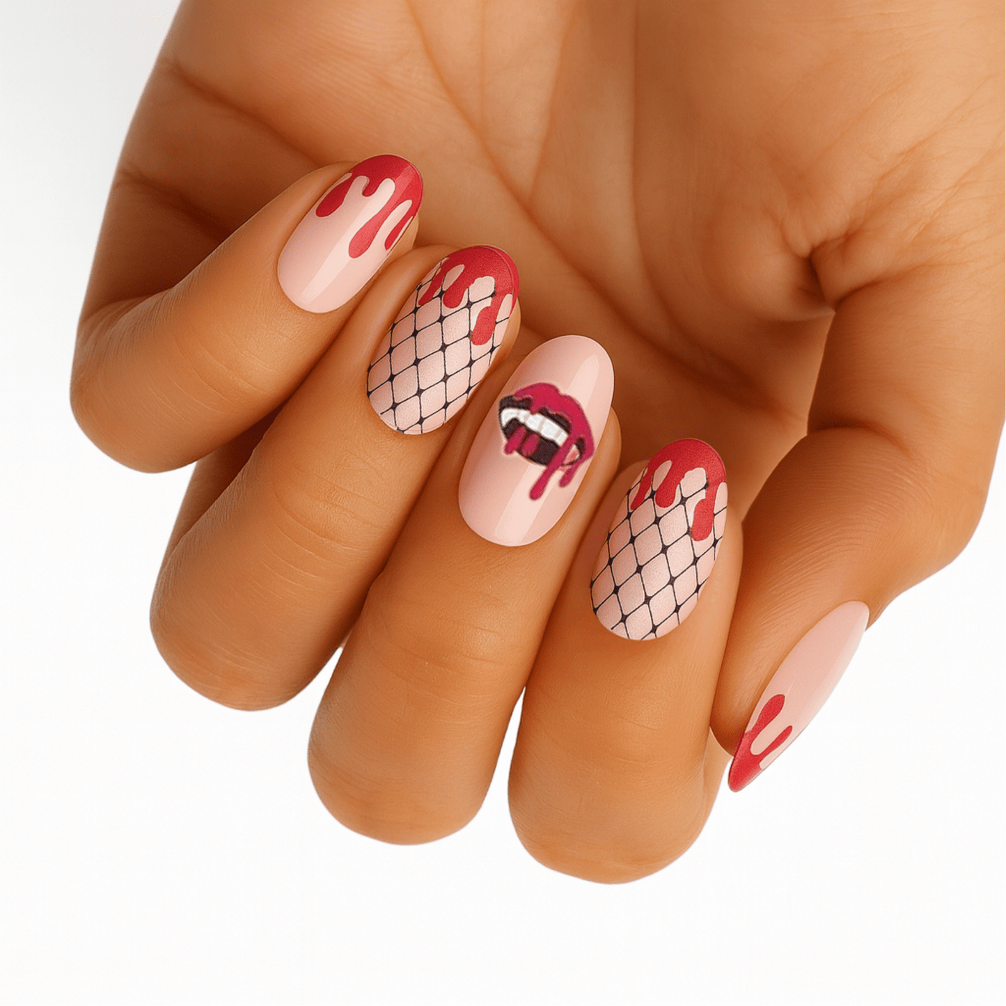 Holy Grail Nail Non-UV Nail Wraps Blood Lust - Holy Classics (Non-UV Nail Wraps)