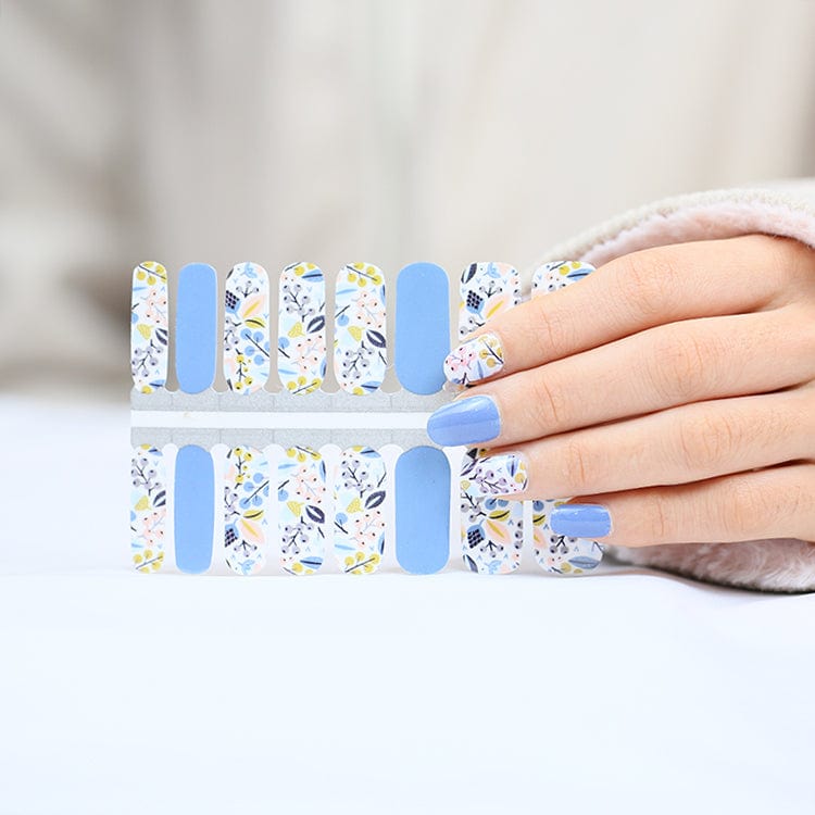 Holy Grail Nail Non-UV Nail Wraps Blue Forest - Holy Classics (Non-UV Nail Wraps)