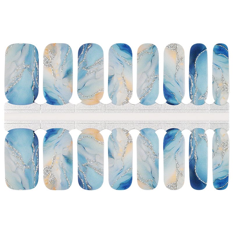 Holy Grail Nail Non-UV Nail Wraps Blue Granite - Holy Classics (Non-UV Nail Wraps)