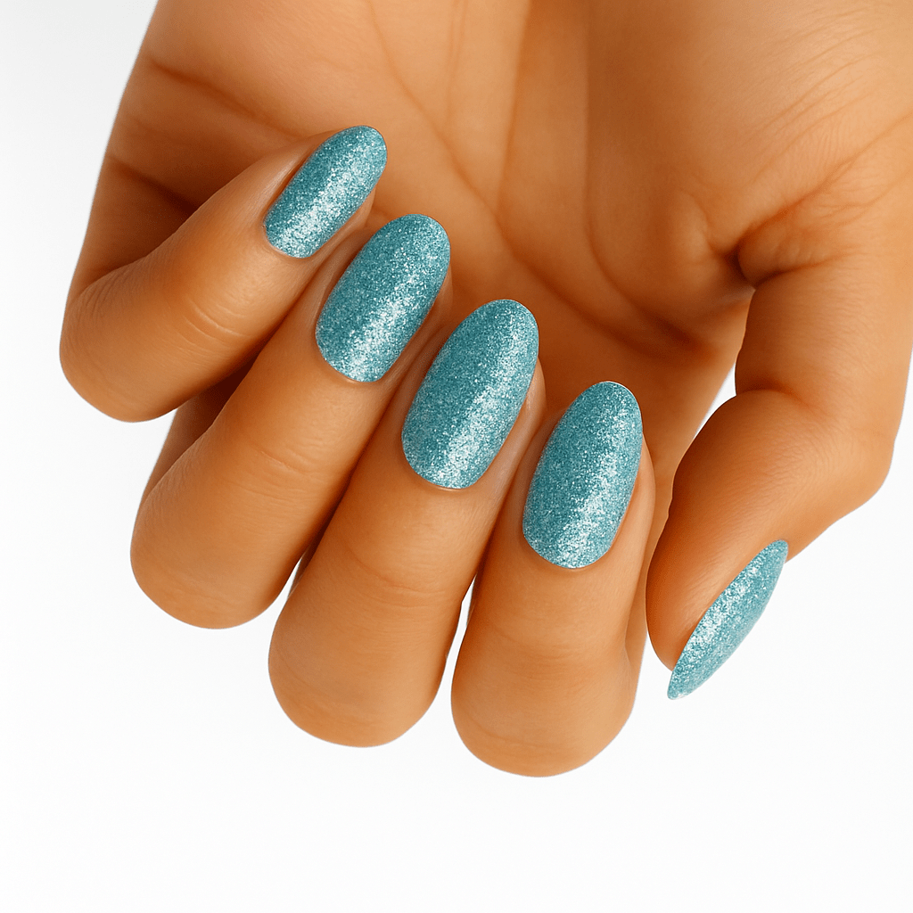 Holy Grail Nail Non-UV Nail Wraps Blue Ice - Holy Classics (Non-UV Nail Wraps)