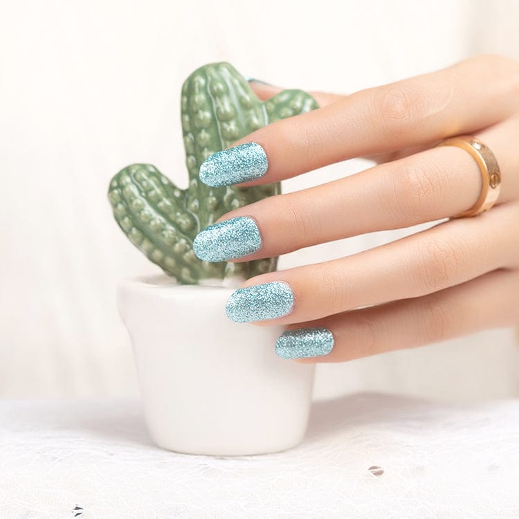 Holy Grail Nail Non-UV Nail Wraps Blue Ice - Holy Classics (Non-UV Nail Wraps)