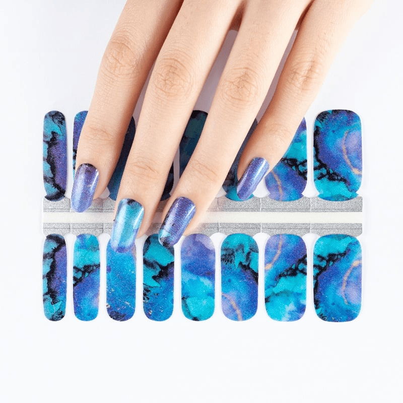 Holy Grail Nail Non-UV Nail Wraps Blue Monday - Holy Classics (Non-UV Nail Wraps)