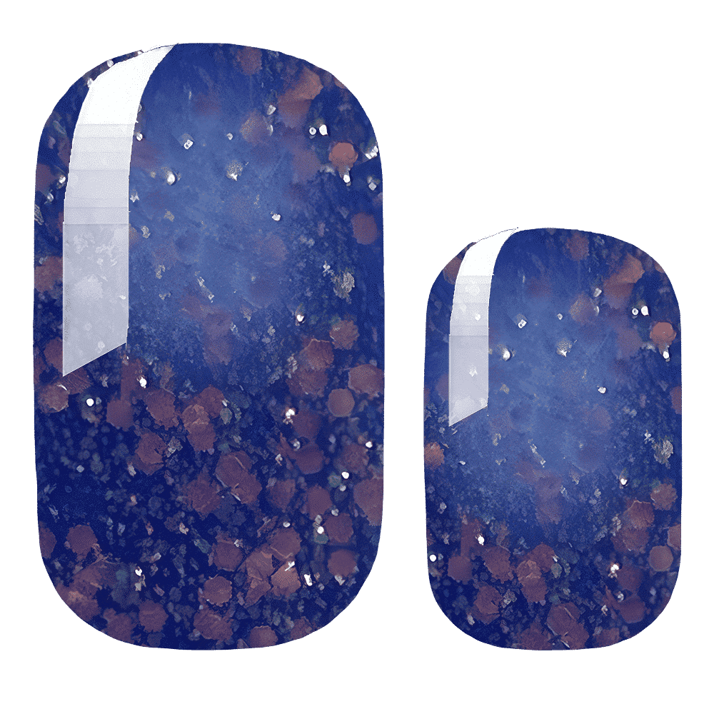 Holy Grail Nail Non-UV Nail Wraps Blue Moon Circle - Holy Classics (Non-UV Nail Wraps)