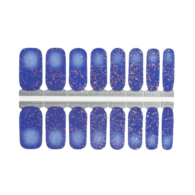 Holy Grail Nail Non-UV Nail Wraps Blue Moon Circle - Holy Classics (Non-UV Nail Wraps)